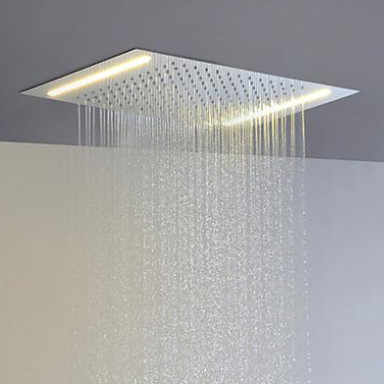 Stainless Steel 304 110v 220v Alternating Cur Bathroom Rainfall Stainless Steel 304 110v 220v Alternating Cur